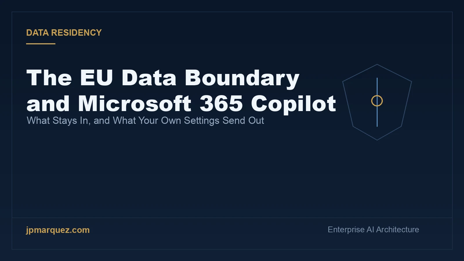 Editorial cover: the EU Data Boundary and Microsoft 365 Copilot — what stays in and what your own settings send out