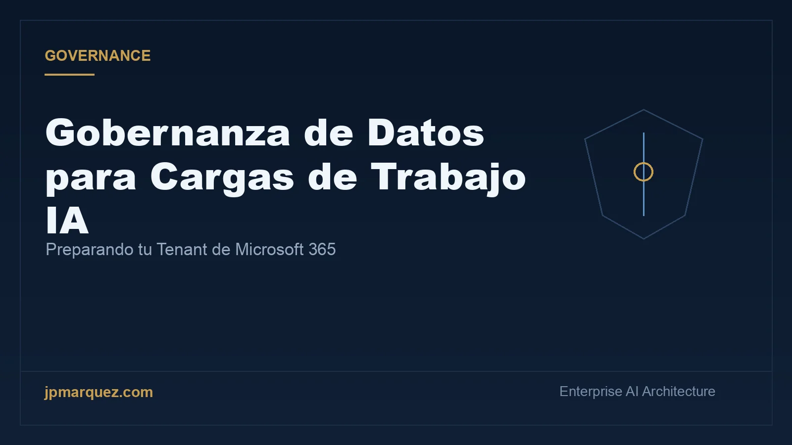 Gobernanza de Datos para Cargas de Trabajo IA: Preparando tu Tenant de Microsoft 365