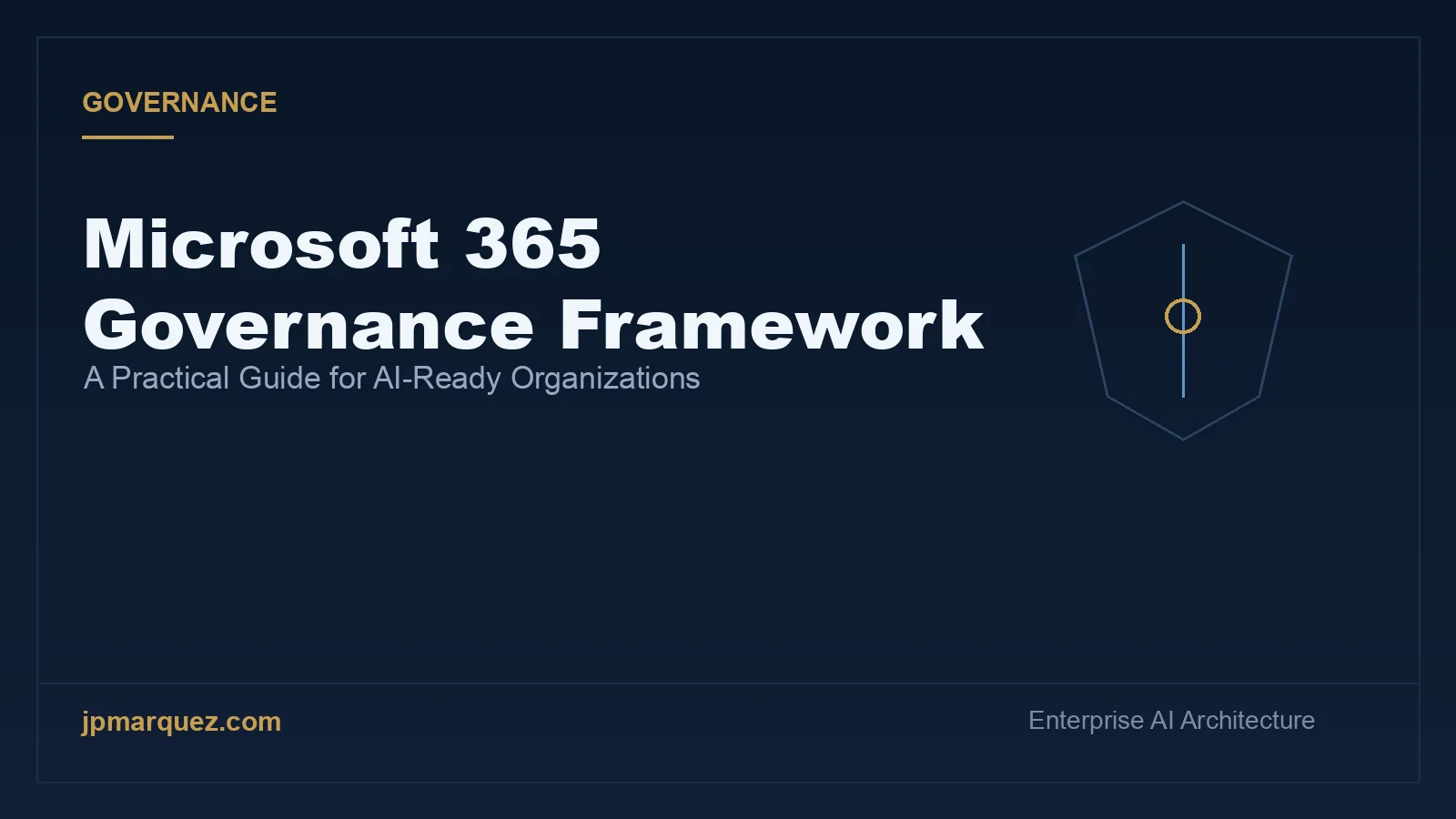 Microsoft 365 Governance Framework: A Practical Guide for AI-Ready Organizations