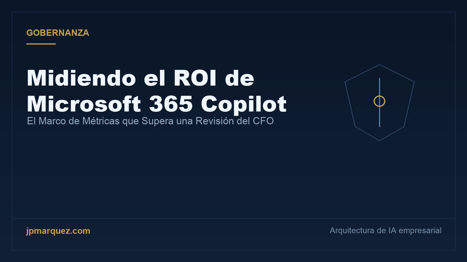 Midiendo el ROI de Microsoft 365 Copilot: El Marco de Métricas que Supera una Revisión del CFO