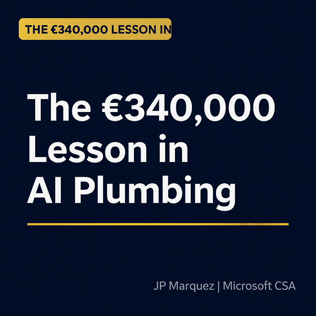 The €340,000 Lesson in AI Plumbing — Azure AI Foundry Prompt Flow: Orchestrating Multi-Model AI Pipelines