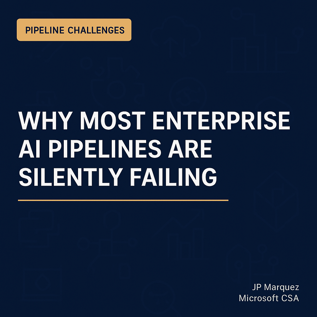 Why Most Enterprise AI Pipelines Are Silently Failing — Azure AI Foundry Prompt Flow: Orchestrating Multi-Model AI Pipelines