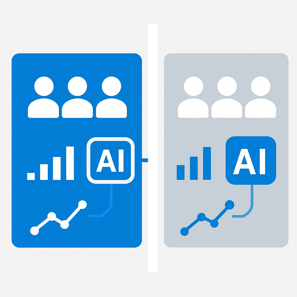 Information Barriers and AI Impact