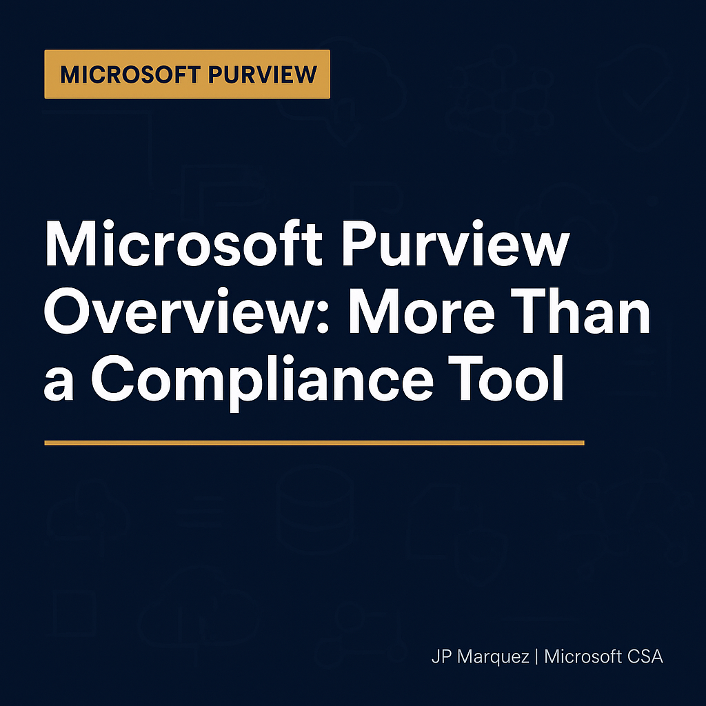 Microsoft Purview Overview: More Than a Compliance Tool — Microsoft Purview for AI Workloads: Data Governance in the Copilot Era
